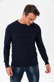 Felix Hardy Фино плетен пуловер с овално деколте Мъже