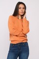 Lee Cooper Egyszínű pulóver bordázott szegélyekkel női