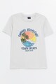 LC WAIKIKI Памучна тениска с тропически принт Момчета