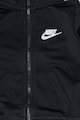 Nike Trening cu fermoar si benzi laterale cu logo Baieti