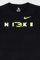 Nike Десенирана тениска с лого Момчета
