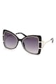 GUESS Ochelari de soare butterfly cu lentile in degrade Femei