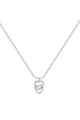 LA PETITE STORY Ezüst nyaklánc szív alakú medállal női