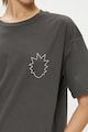 KOTON Памучна тениска с принт на Rick&Morty Жени