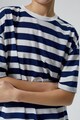 KOTON Раирана тениска с овално деколте Жени