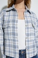 KOTON Tweed dzseki foltzsebekkel női