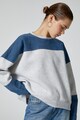 KOTON Bő fazonú pulóver kontrasztos részletekkel női
