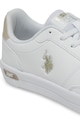 U.S. Polo Assn. Спортни обувки от еко кожа с лого Жени