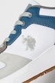 U.S. Polo Assn. Colorblock dizájnú sneaker nyersbőr részletekkel férfi