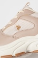 U.S. Polo Assn. Спортни обувки от еко кожа с мрежа Жени