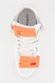 OFF-WHITE Кожени спортни обувки с висок профил Жени