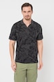 Jack & Jones Tricou polo cu imprimeu tropical Barbati