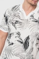 Jack & Jones Galléros póló trópusi mintával férfi