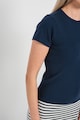 JdY Рипсена тениска с овално деколте Жени