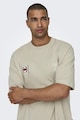 Only & Sons Kényelmes fazonú organikuspamut póló férfi