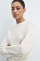 Mango Paola texturált pulóver női