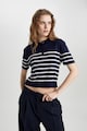 DeFacto Pulover polo crop cu maneci scurte Femei