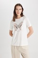 DeFacto Tricou cu imprimeu butterfly Femei