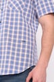 Lee Cooper Карирана риза с копчета и преден джоб Мъже