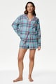 Marks & Spencer Къс пижамен панталон с каре Жени