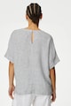 Marks & Spencer Раирана ленена блуза Жени