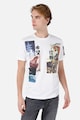 COLIN'S Tricou de bumbac cu imprimeu foto Barbati