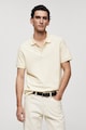 Mango Tricou polo de bumbac Rea Barbati