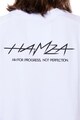 HAMZA Унисекс уголемена тениска Boxy с паднали ръкави Мъже