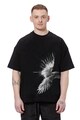 HAMZA Tricou unisex supradimensionat Phoenix Femei