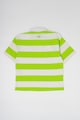 United Colors of Benetton Тениска на райе с яка Момчета