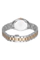 Roberto Cavalli Двуцветен часовник от неръждаема стомана с лого Жени