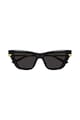 Bottega Veneta Cat-eye napszemüveg egyszínű lencsékkel női