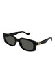 Gucci Правоъгълни слънчеви очила с лого Жени
