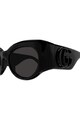 Gucci Ovális napszemüveg logós részlettel női