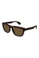 Gucci Сслънчеви очила с десенирана рамка Мъже