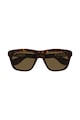 Gucci Сслънчеви очила с десенирана рамка Мъже
