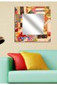 Deco Wall Mirror With Multicolored Frame Жени