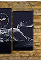 Clock Art Текстилен стенен часовник Жени