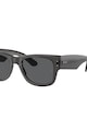 Ray-Ban Унисекс квадратни слънчеви очила с плътен цвят Мъже