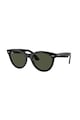 Ray-Ban Унисекс овални слънчеви очила с плътен цвят Жени