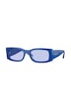 Vogue Квадратни слънчеви очила с плътен цвят Жени
