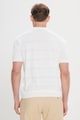 AC&Co Galléros póló perforált mintával férfi