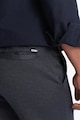 OMBRE Texturált nadrág húzózsinóros derékrésszel férfi
