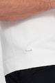 OMBRE Galléros póló kontrasztos csíkokkal férfi