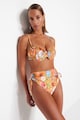 Trendyol Costum de baie cu doua piese si model floral Femei