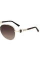 GUESS Ochelari de soare aviator cu lentile in degrade Femei