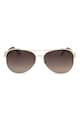 GUESS Ochelari de soare aviator cu lentile in degrade Femei