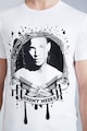 Jeremy Meeks Тениска от органичен памук с десен Мъже