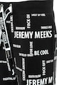 Jeremy Meeks Logómintás szűk fazonú szabadidőnadrág férfi