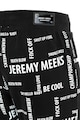 Jeremy Meeks Logómintás szűk fazonú szabadidőnadrág férfi